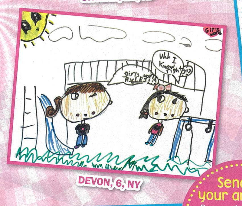 Illustration for article titled This Week in Tabloids: Girls' World is the Only Good Magazine